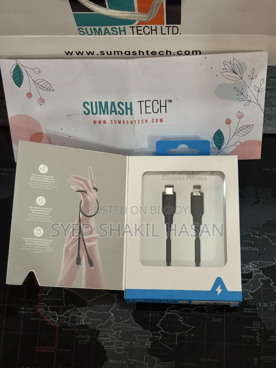 Anker 6ft Fast Charging Cable for iPhone (Original with Receipt) ⚡
