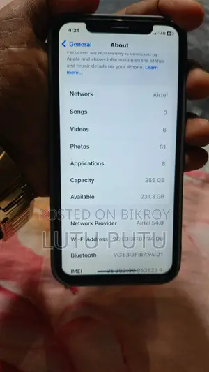 Apple iPhone X 256 GB (Used)