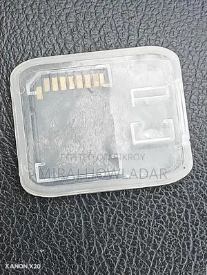 মেমোরি কার্ড used on camera