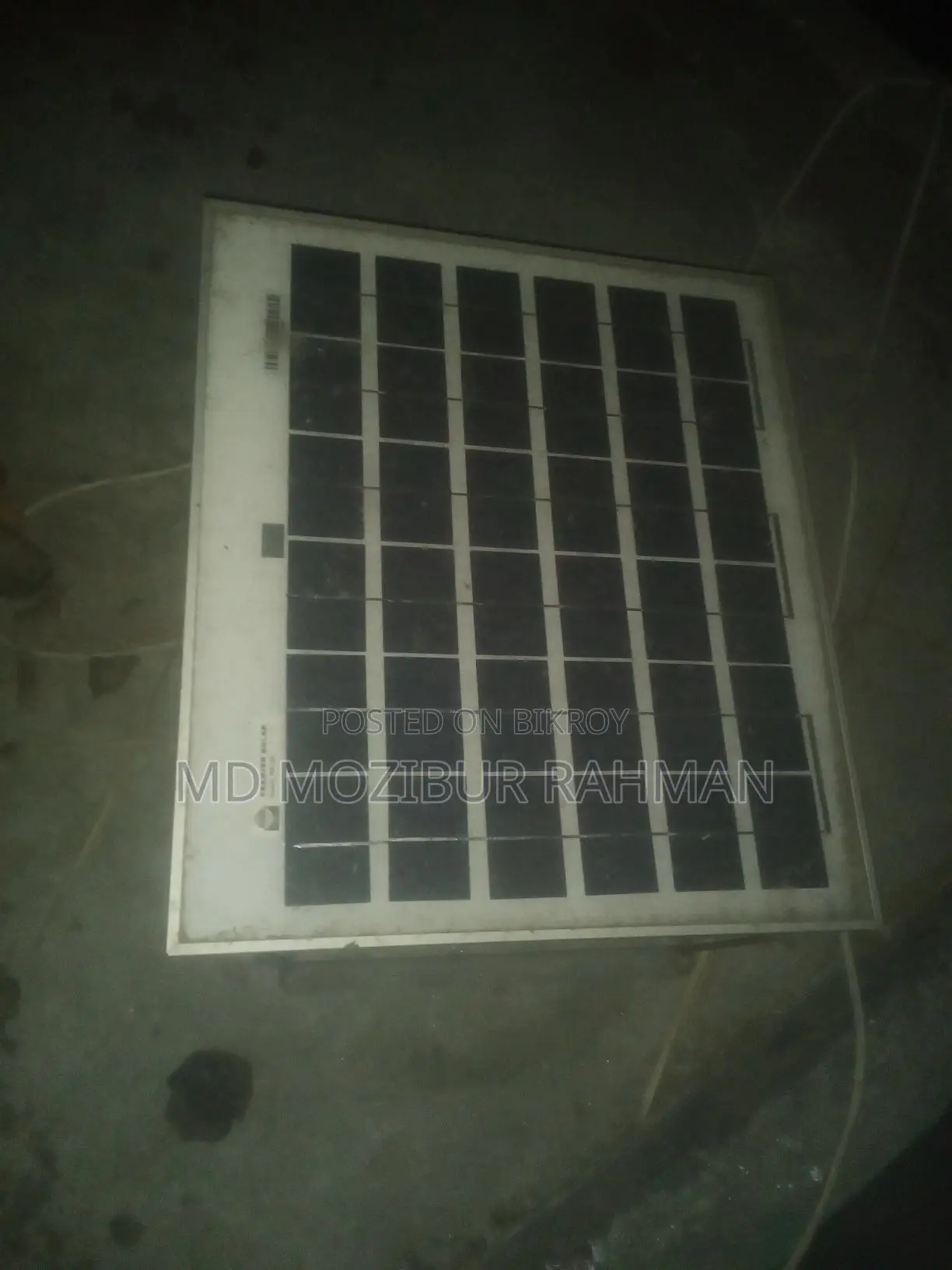 Two solar panels