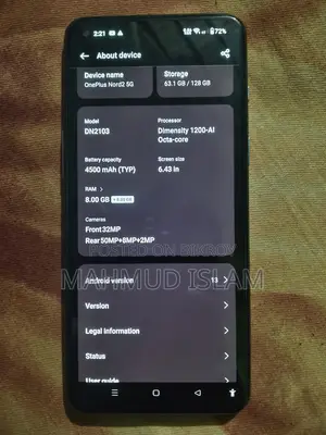 OnePlus Nord 2 5G (Used)