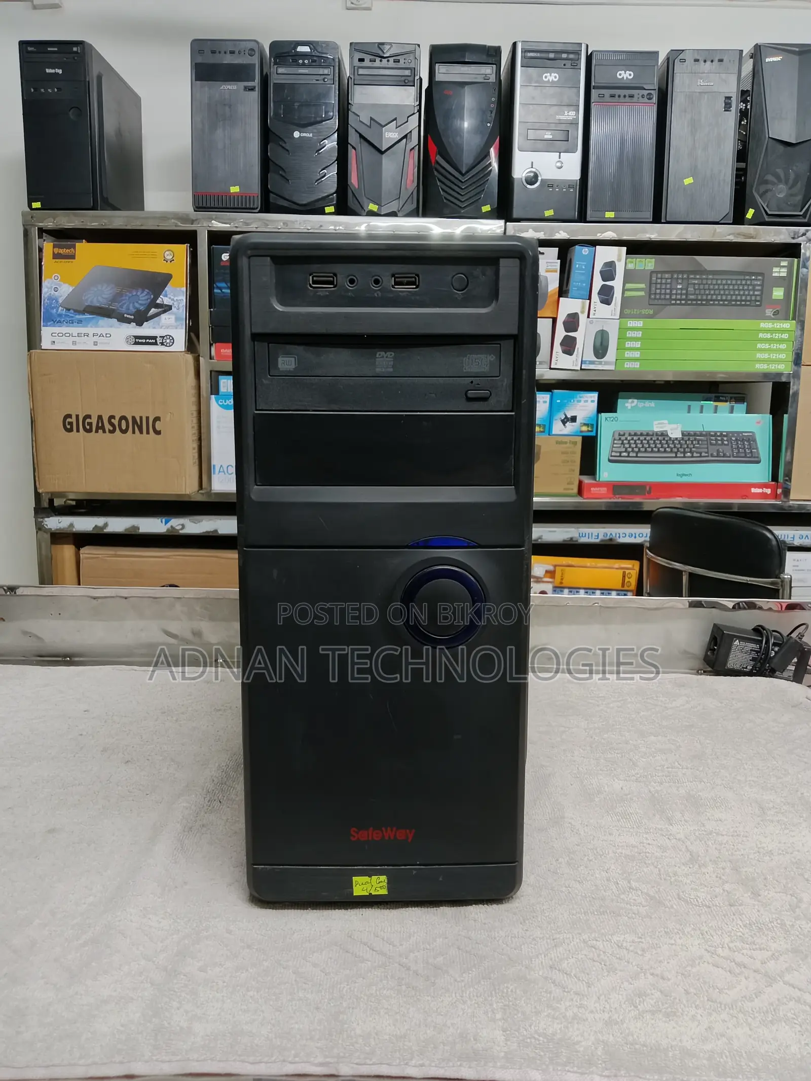 Intel Dual Core Desktop PC |500GB HDD, 4GB Ram, 500w PSU