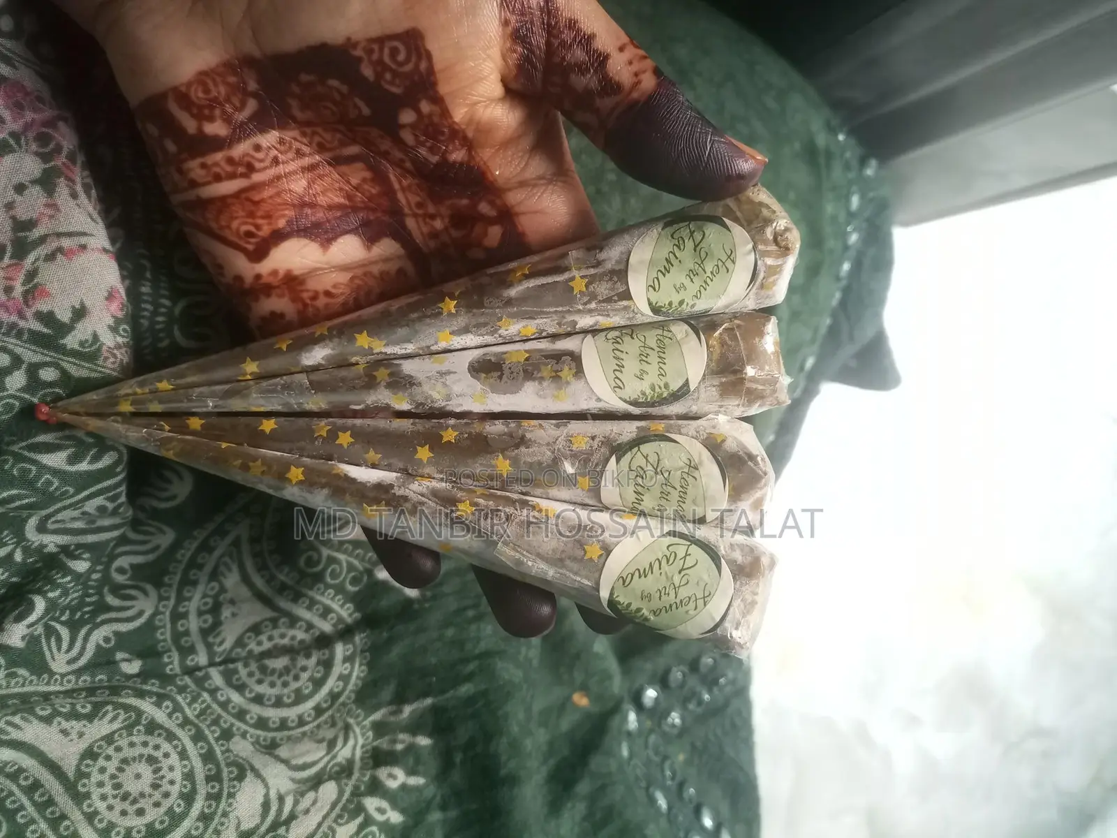 Organic Mehedi Cone