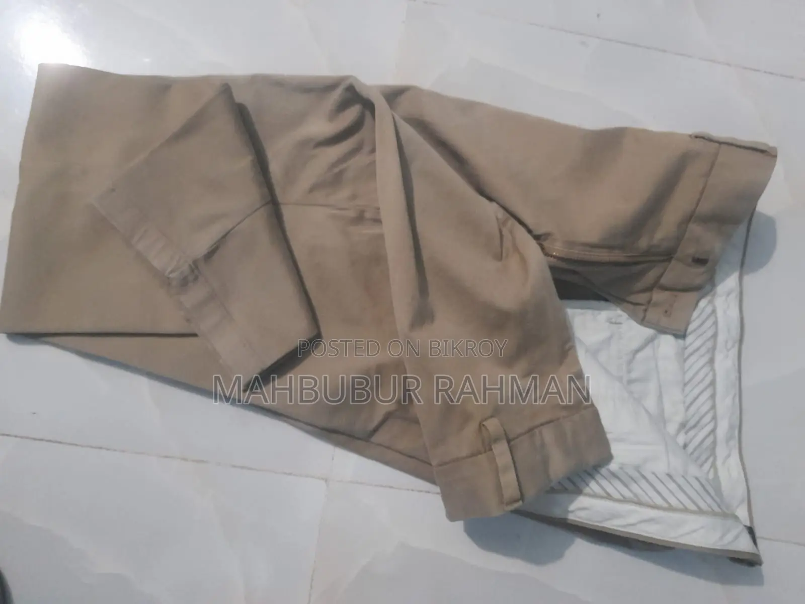 Gaberdine Pant