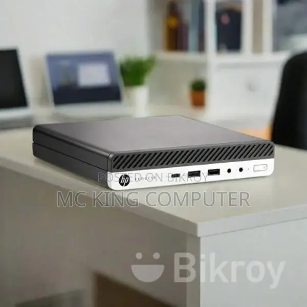 Desktop Computer HP EliteDesk 800 G4 8GB Intel Core I5 SSD 256GB