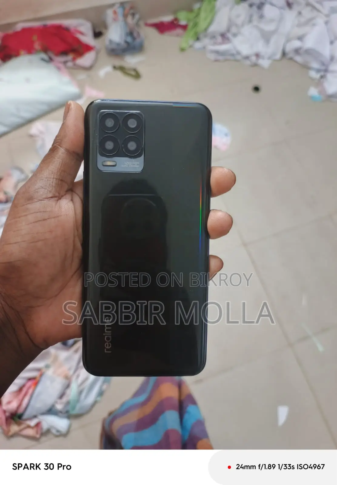Realme 8 8gb 128 gb (Used)