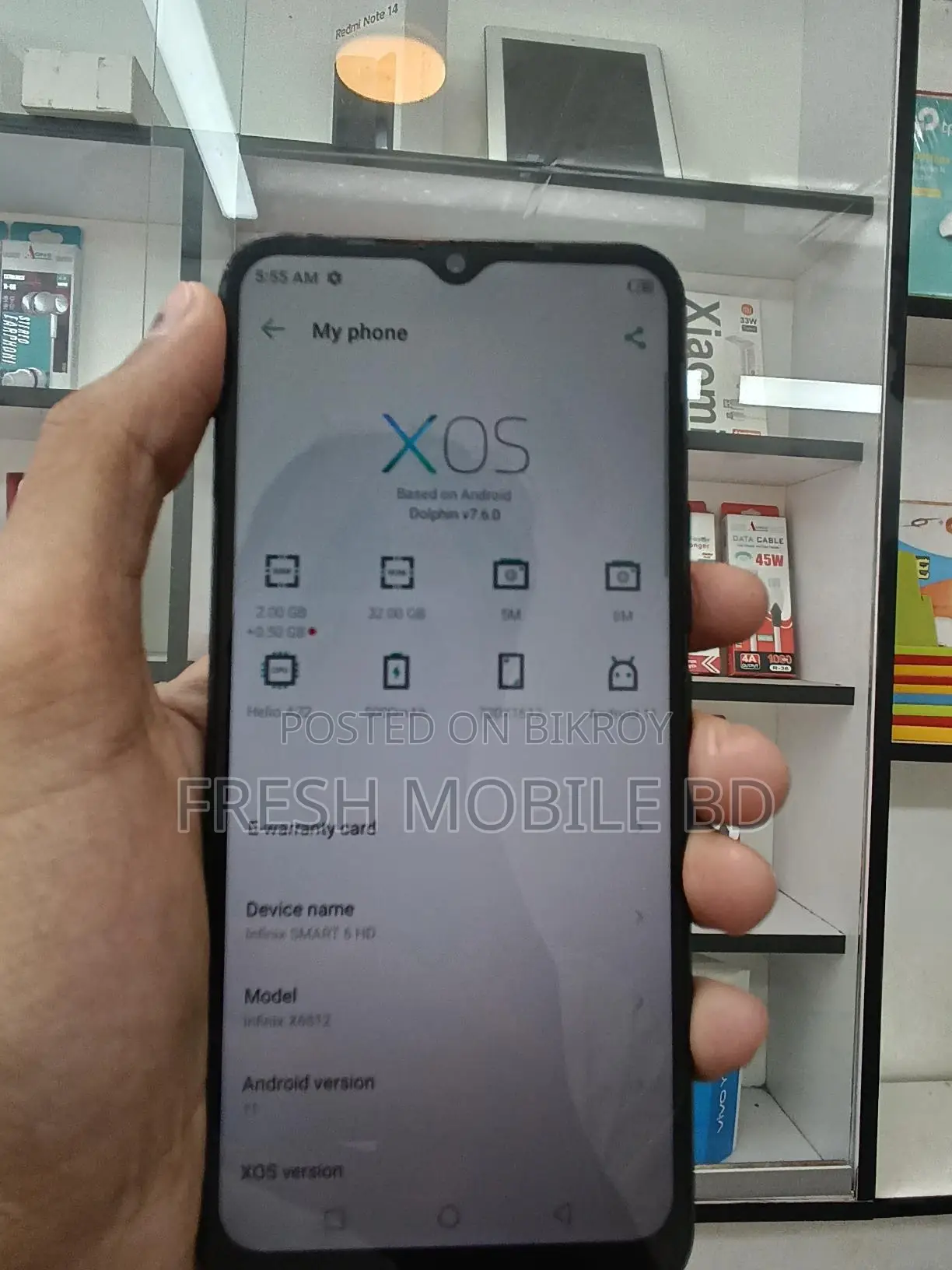 Infinix Smart 6 2/32 (Used)
