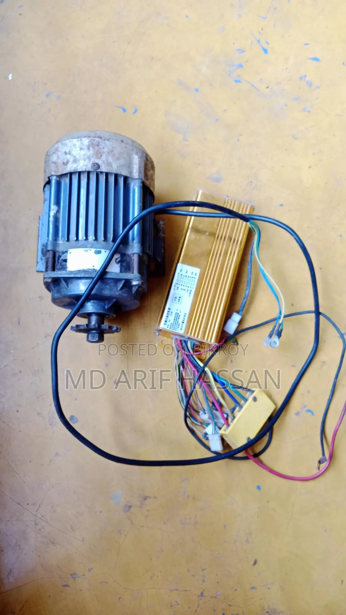 Van/Rickshaw Motor 1000w 48v with Controller