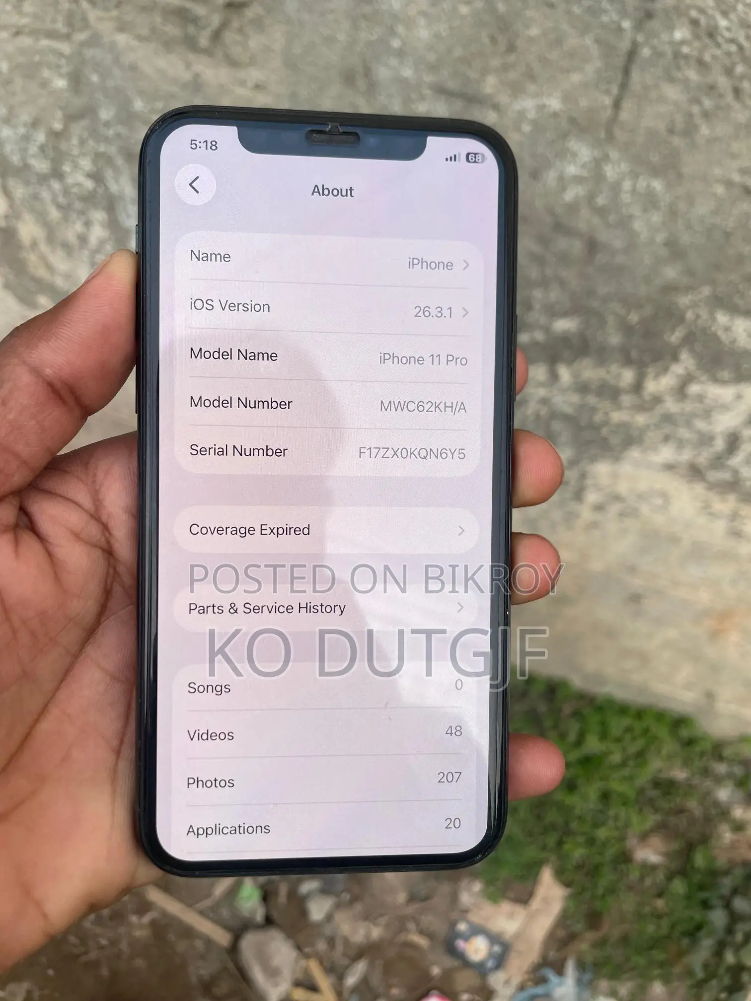 Apple iPhone 11 Pro 64GB (Used)