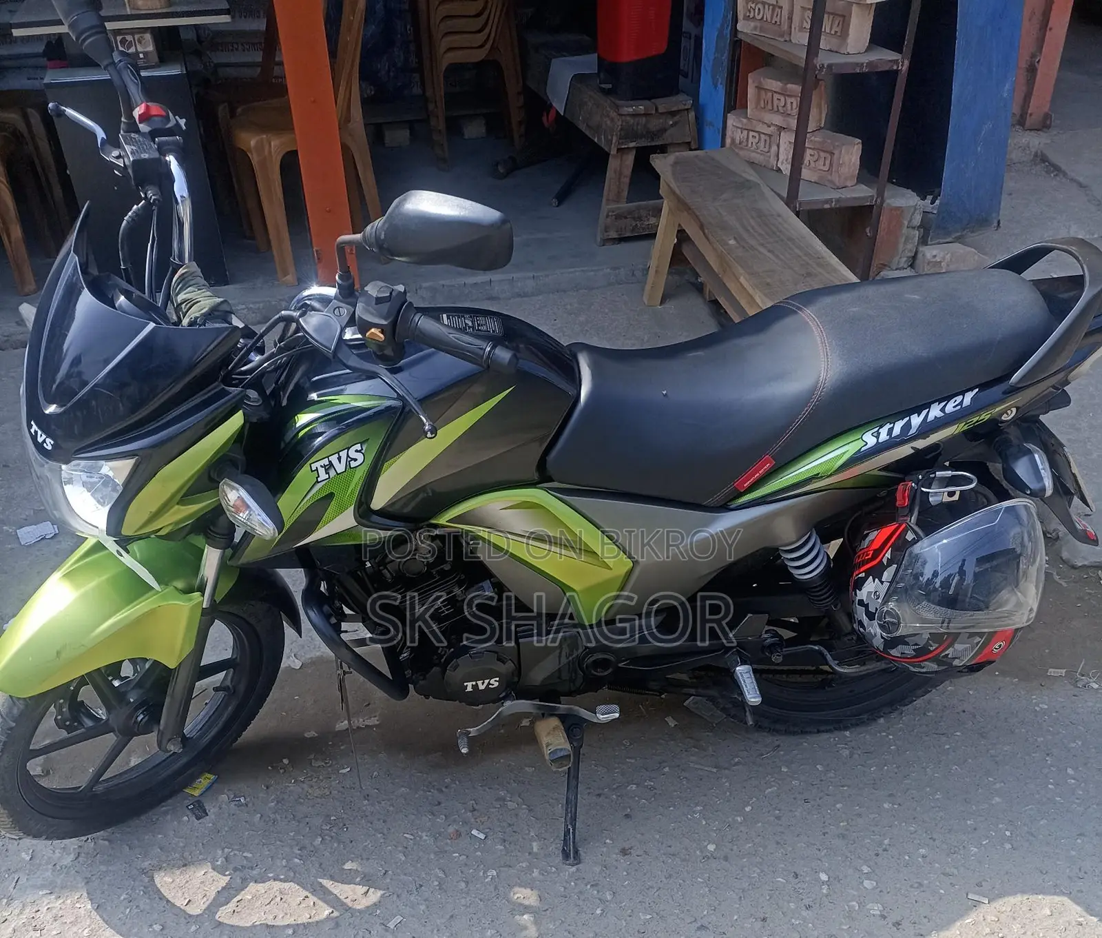 TVS Stryker . 2019
