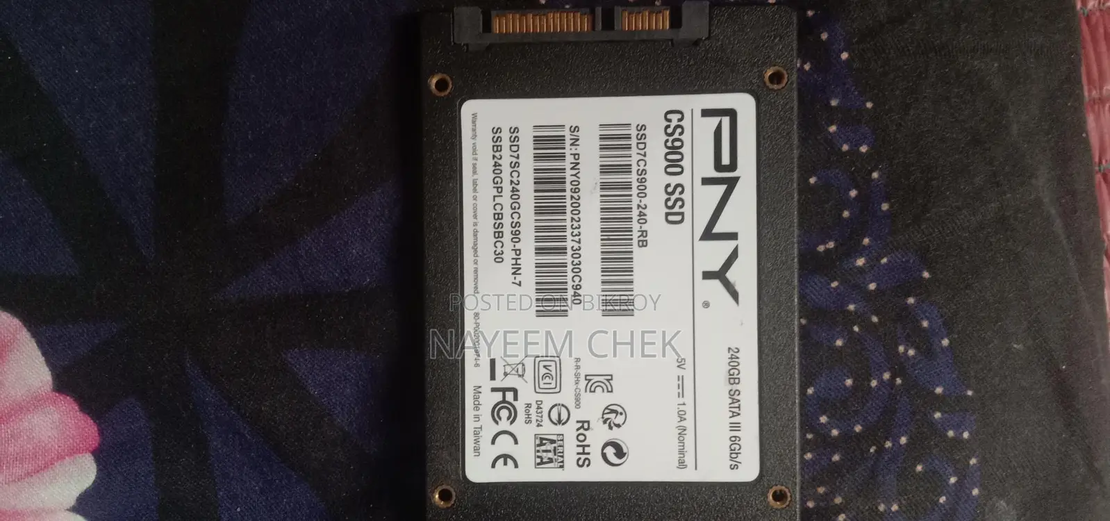 PNY. 240 Gb Like New SSD