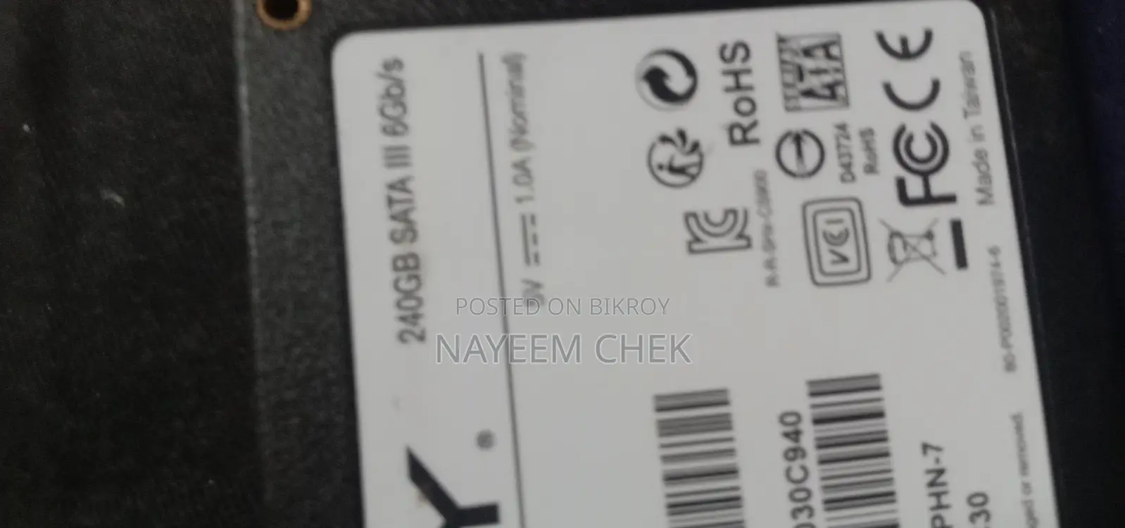PNY. 240 Gb Like New SSD