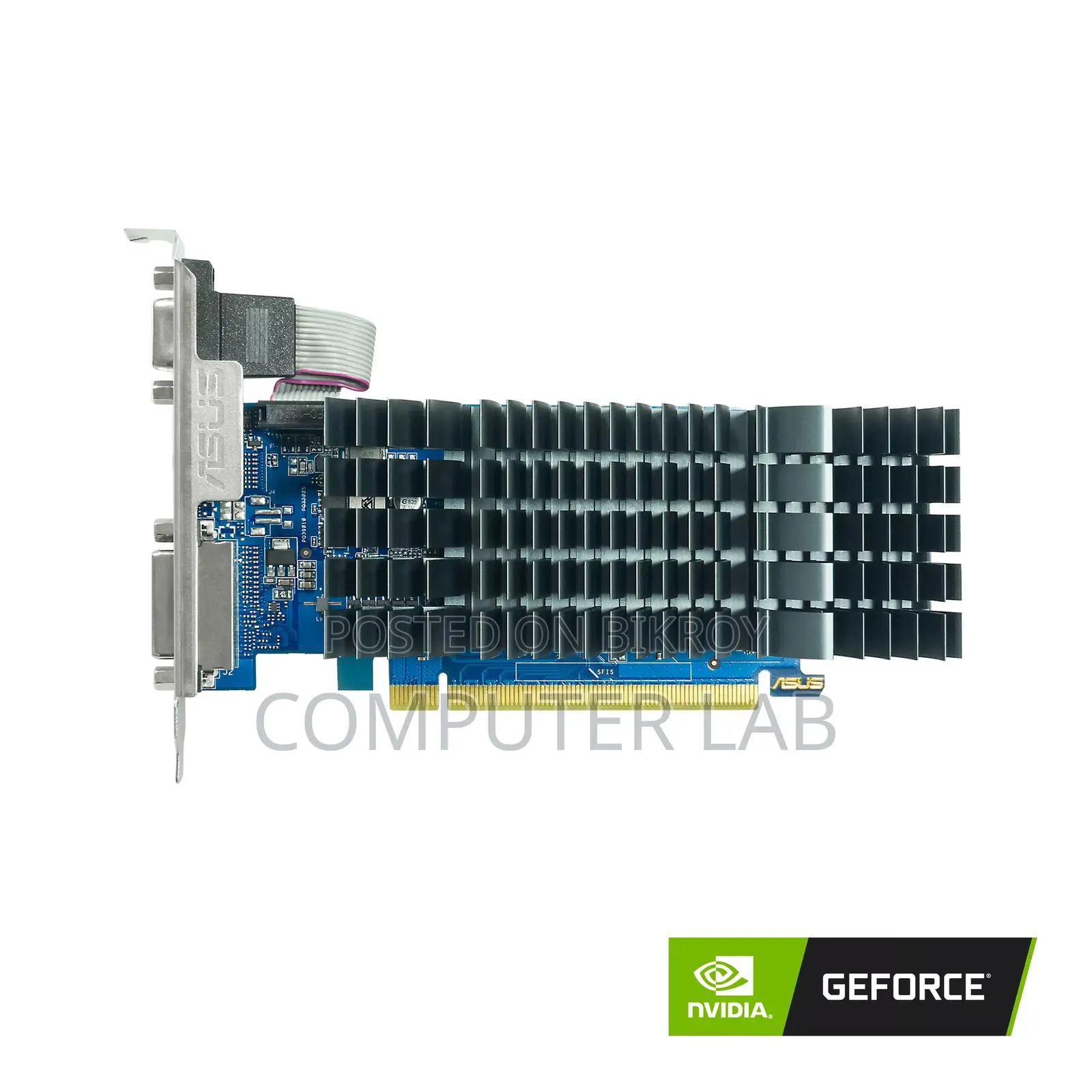 Asus GeForce Gtx-210 1GB DDR3 Gaming Oc Edition with Warranty