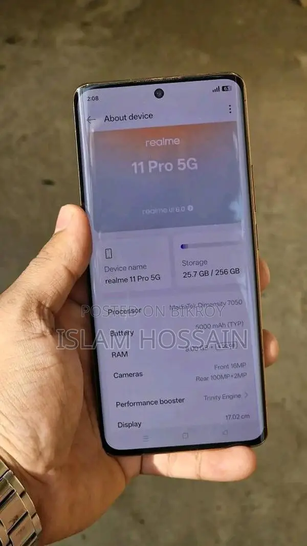 Realme 11pro ডেড (ব্যবহৃত)