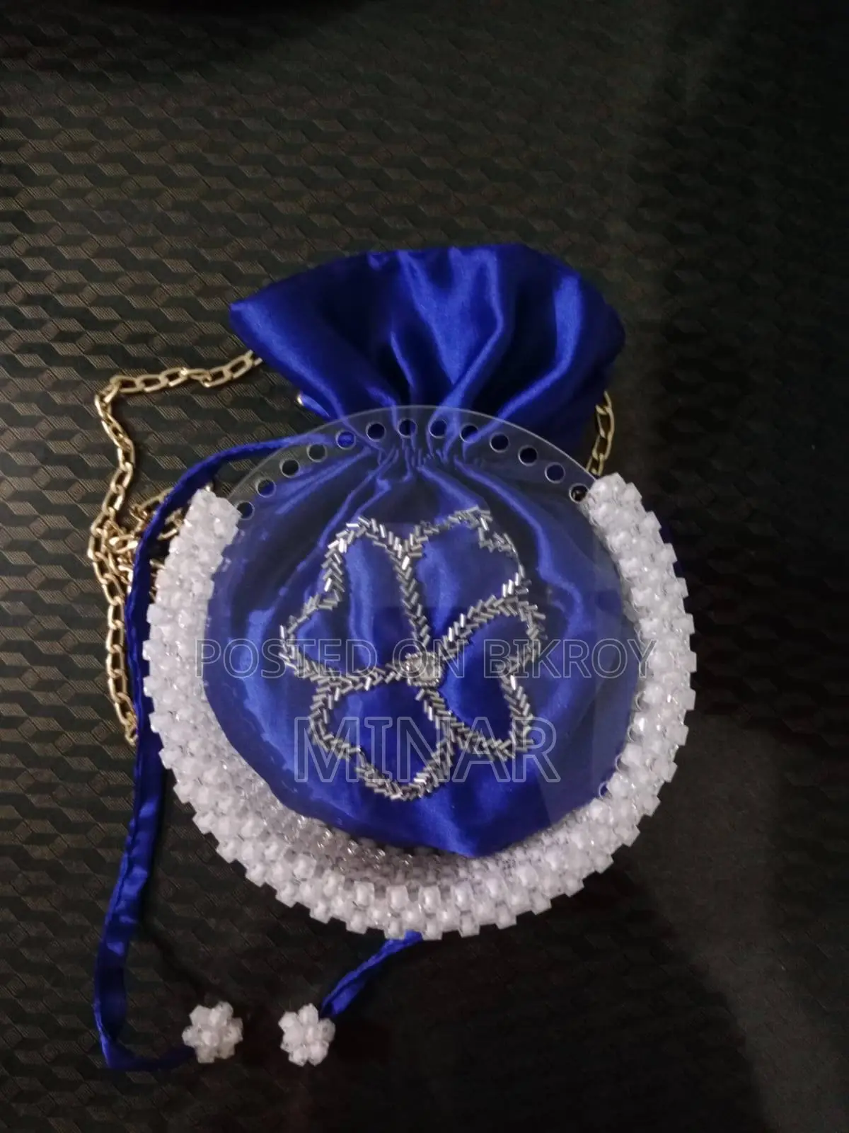 Handmade Crystal Beaded Ladies Bag