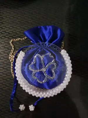 Handmade Crystal Beaded Ladies Bag