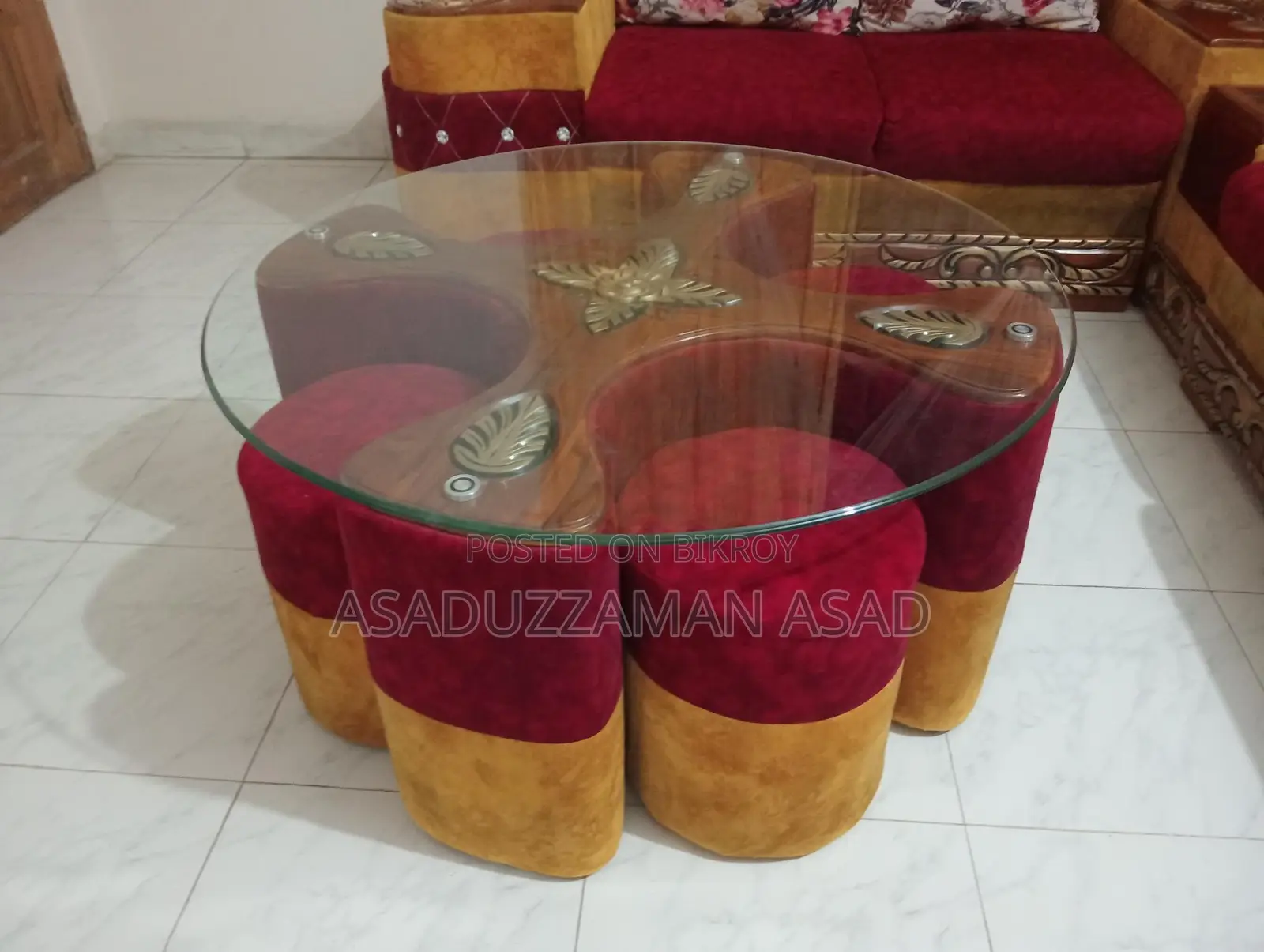 Teak Wood Sofa