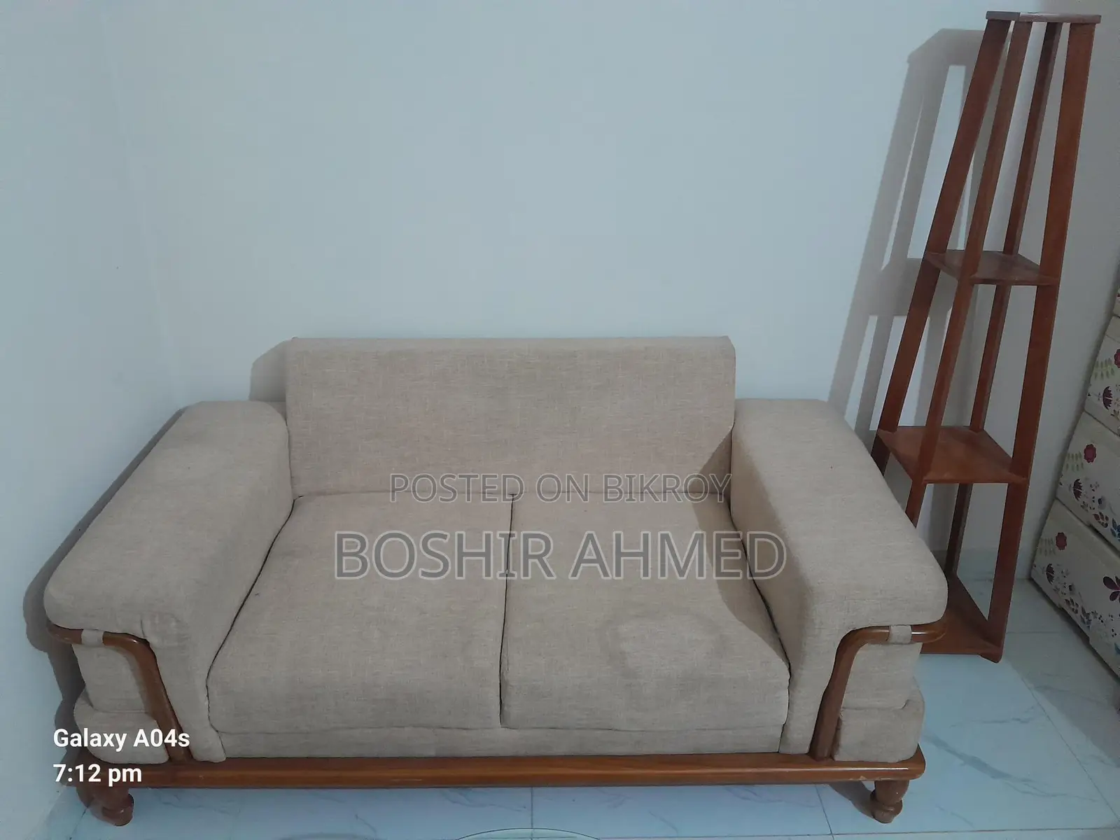 ফুল সেট সেগুন কাঠের সোফা বিক্রয় হবে