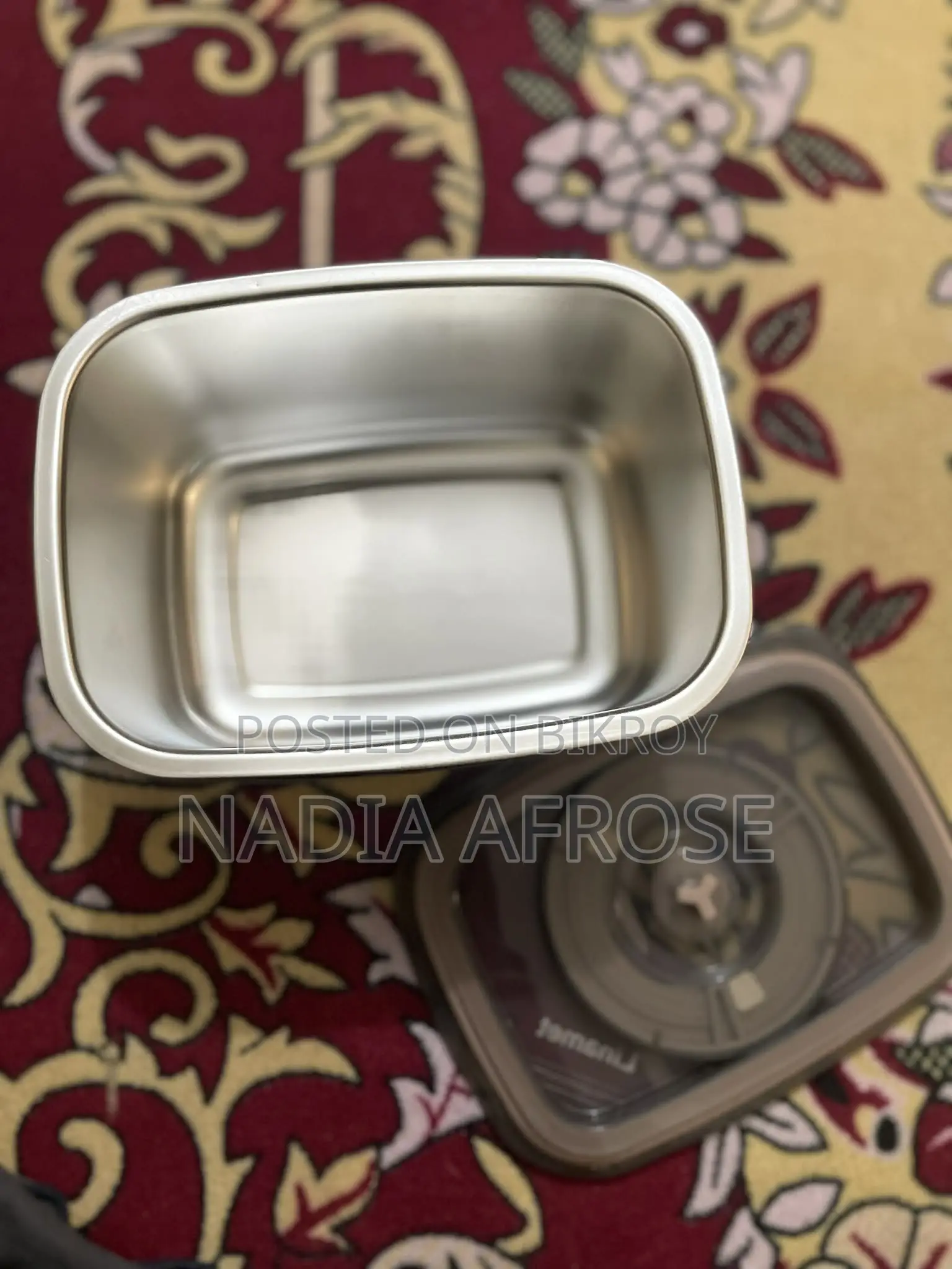 Original Linamet Stainless Steel Lunch Box
