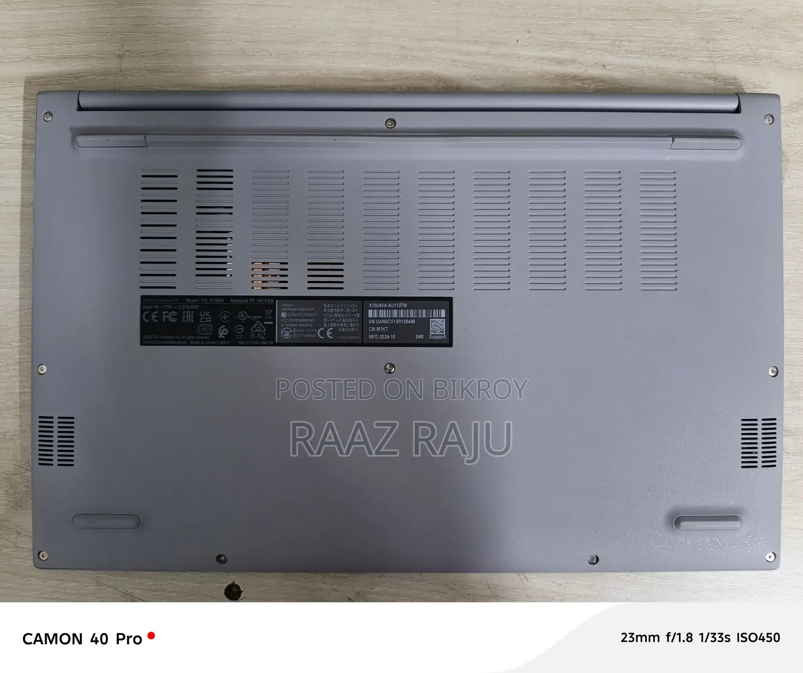 ASUS VIVOBOOK-X1504VA