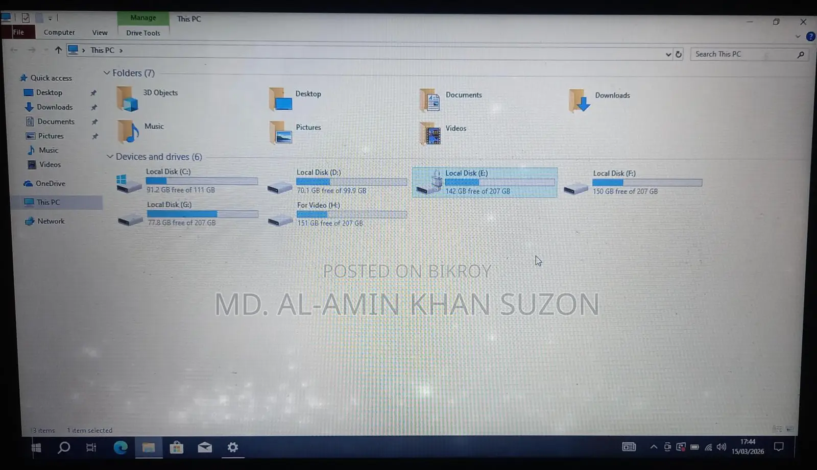 Hp Laptop 15.6"