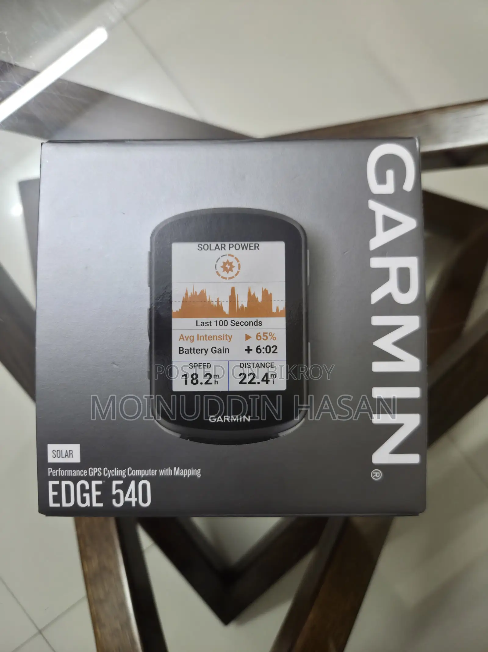 Garmin Edge 540 Solar Cycling Computer | Biking