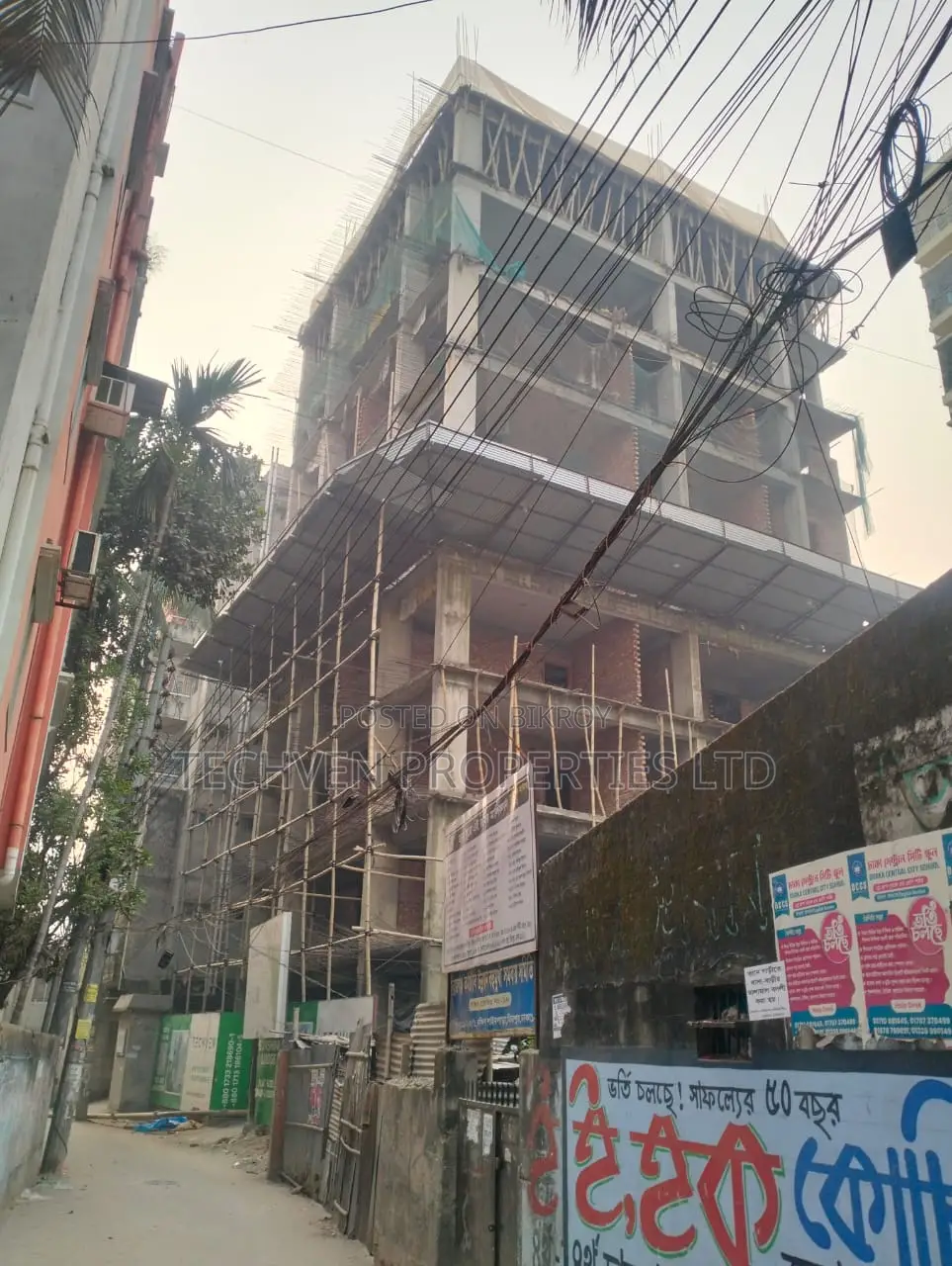 1700 sq ft Flat at 6750 Taka/sq ft @ Agargaon 60 Feet, SP Road, Lake View Mosque