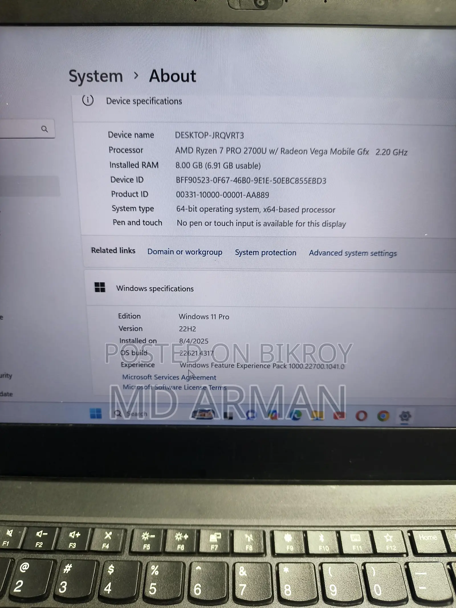 Lenovo Laptop for Sale