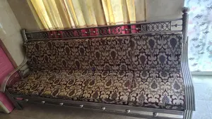 Steel Sofa with Foam Set