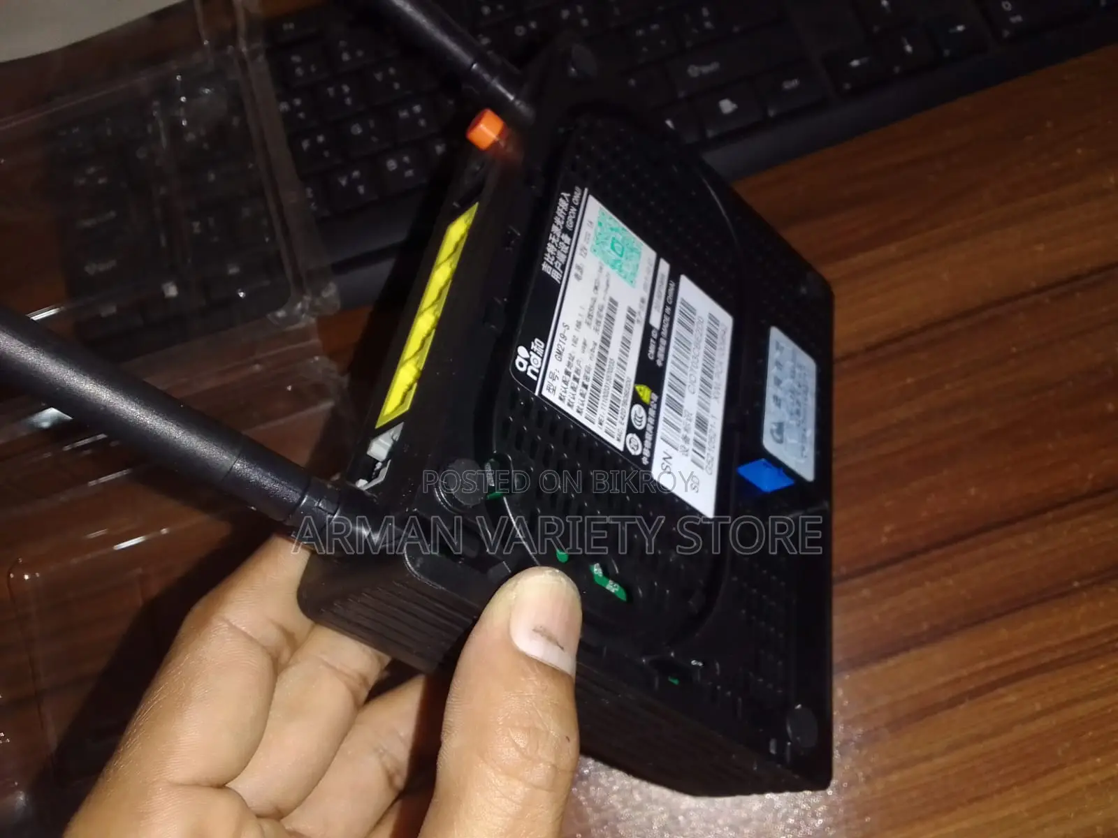 Zte Olt Gpon Onu Router Gm219-s Powerful Wifi