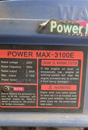 Generator 3.1 Kw