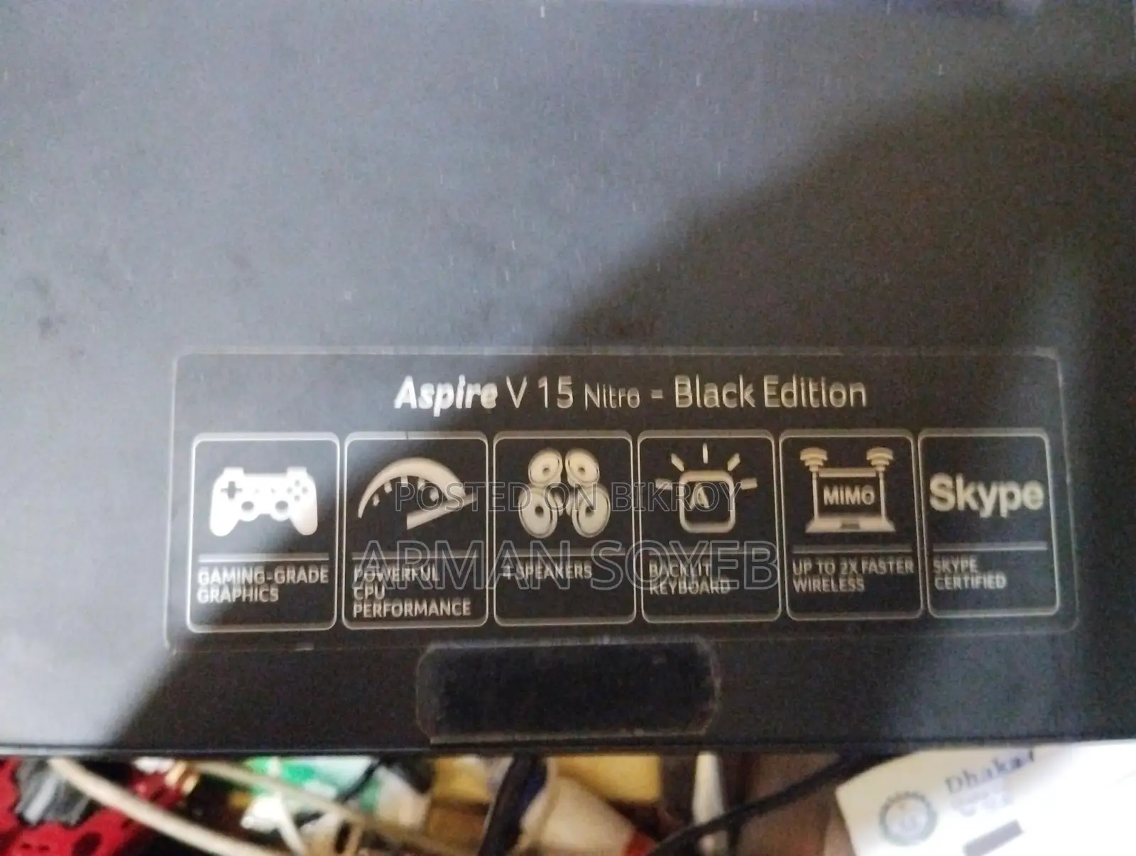 ACER v15 Nitro - Black Edition