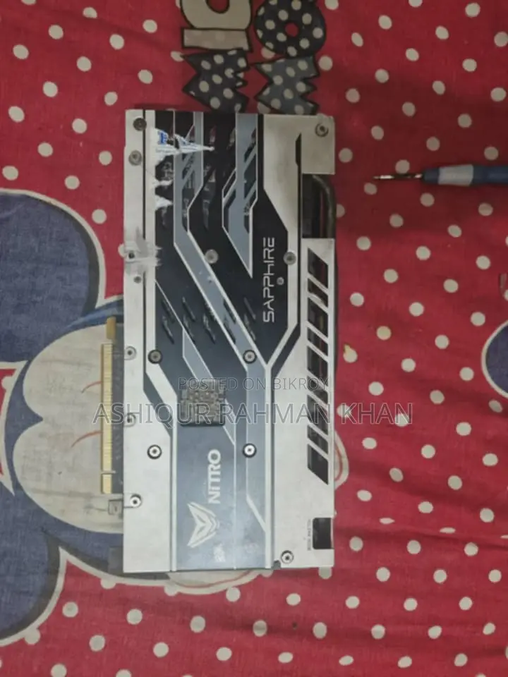 Dead Rx 590 8Gb GDDr5 For Parts/Repair