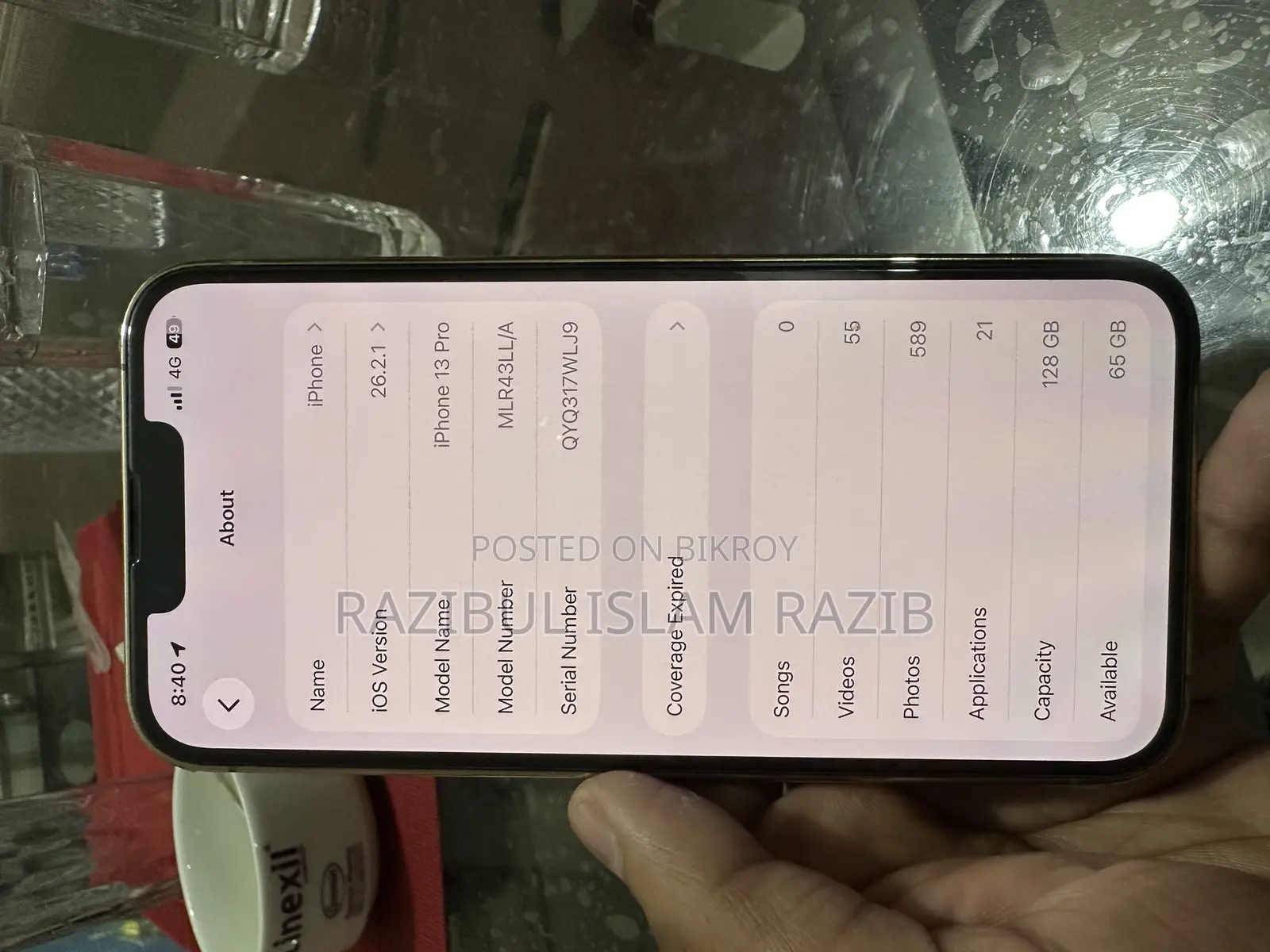 Apple iPhone 13 Pro 128gb (Used)