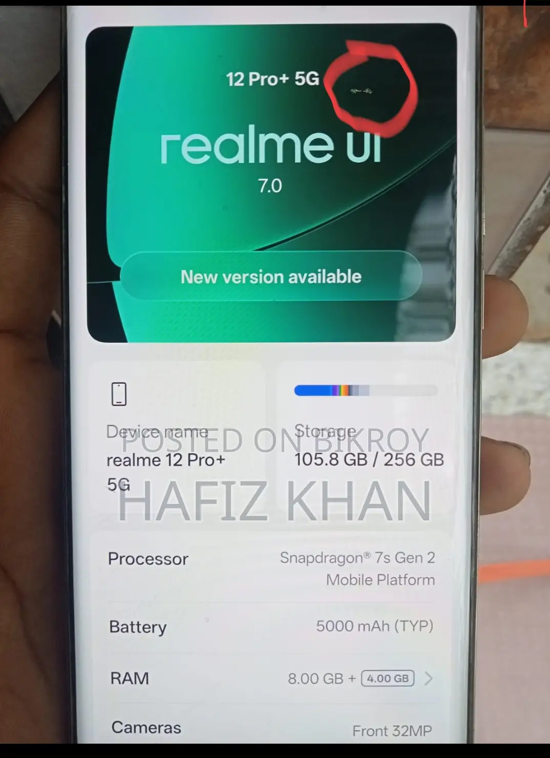 Realme 12 pro Plus 5g (Used)