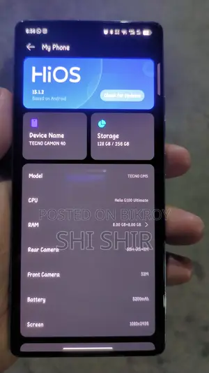 Tecno Camon 40 Pro 2025 (ব্যবহৃত)