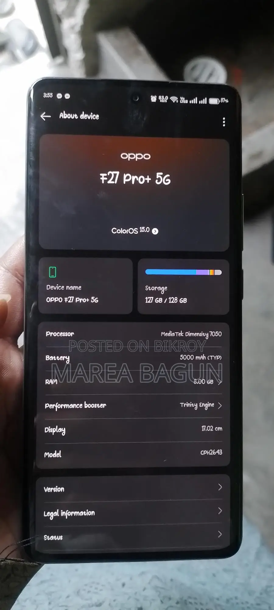OPPO F27 Pro Plus (Used)