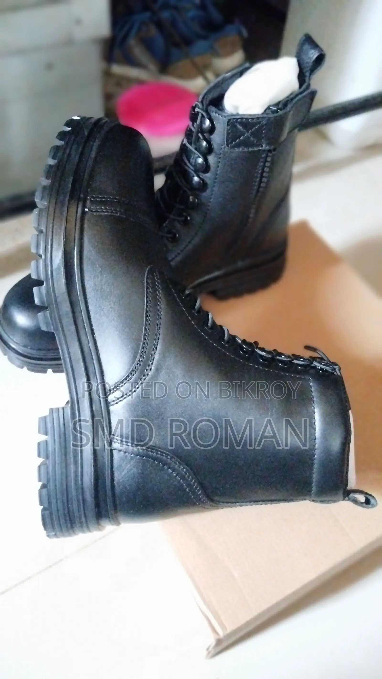 Leather Long Boots for Men