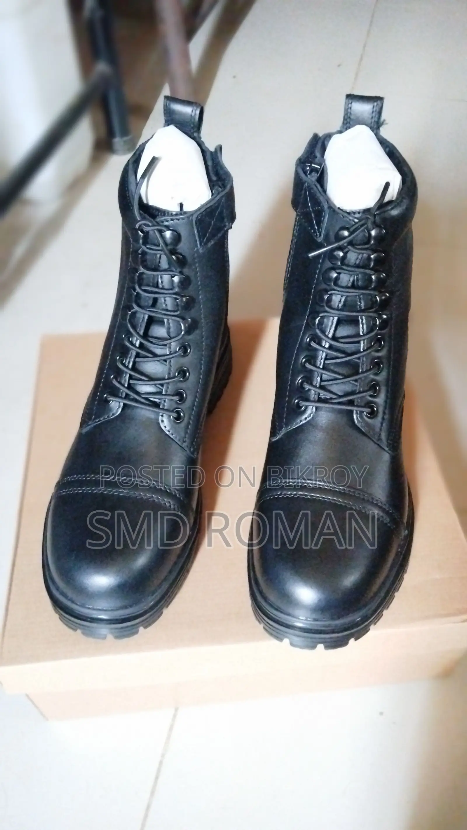 Leather Long Boots for Men