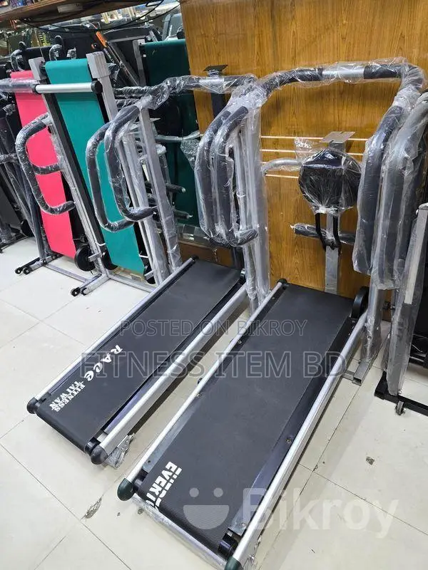 5-in-1 Manual Treadmill