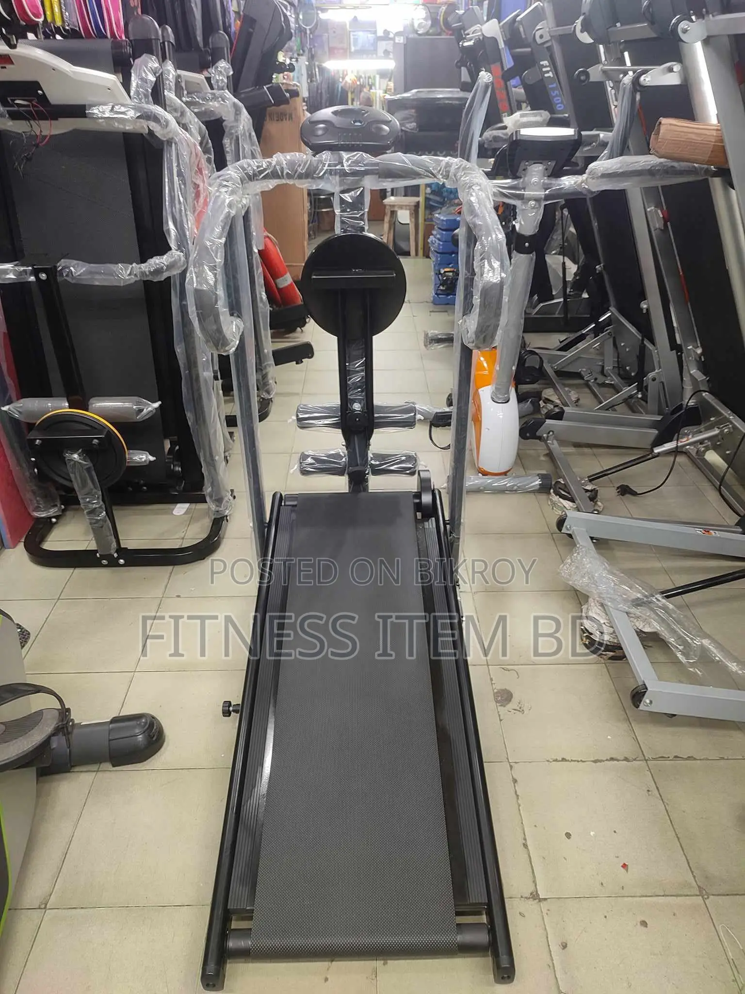 5-in-1 Manual Treadmill