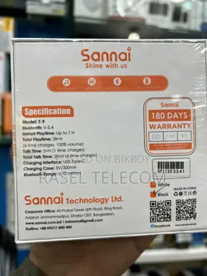 Sannai Neo Buds Pro T-9 | 28+ Hours Backup Original Brand New