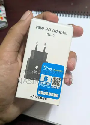 Samsung 25w Fast Charging Adapter New