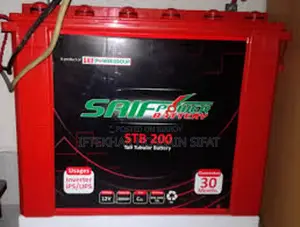 Saif Power Tall Tubular Battery (ttb)
