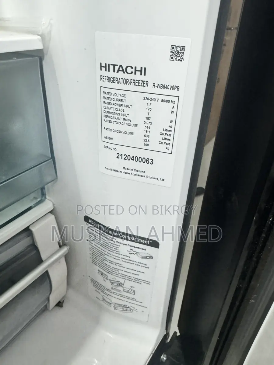 Hitachi 4-Door Refrigerator