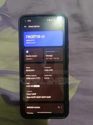 Realme 8 Dubai (Used)
