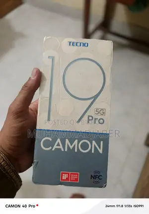 Tecno camon 19 pro 5G (ব্যবহৃত)
