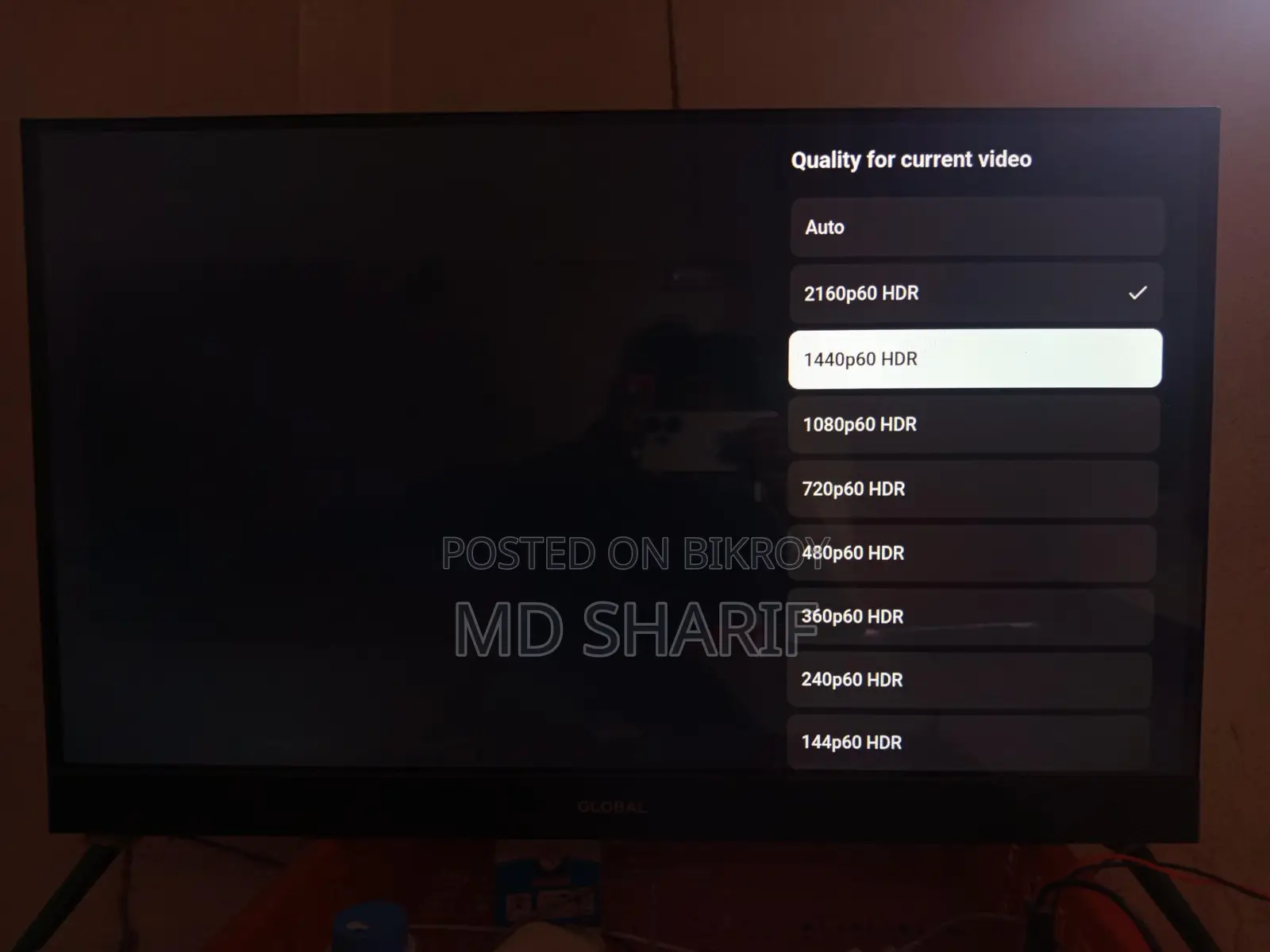 Global Smart TV 32"
