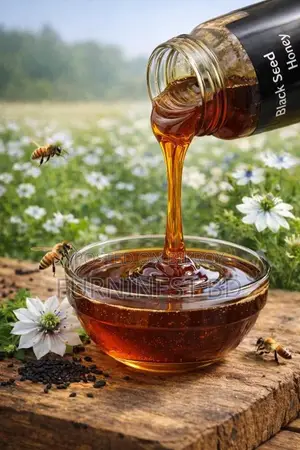 পিওর কালোজিরা ফুলের মধু Black Seed Honey 100% Pure: No Mixed