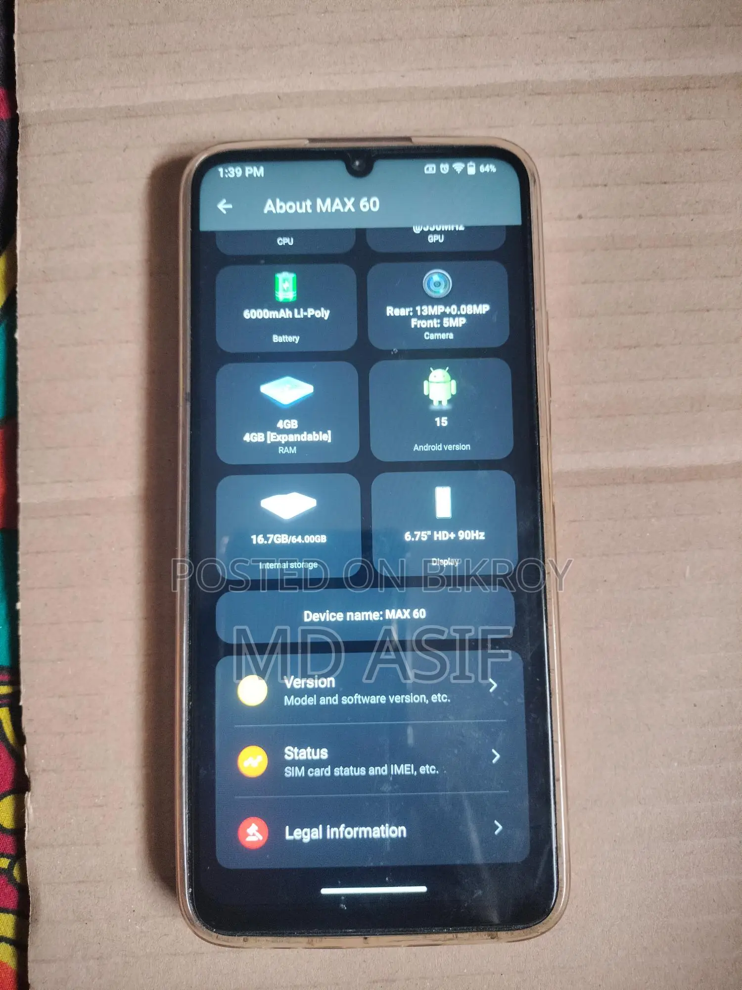 Symphony Max 60 (Used)
